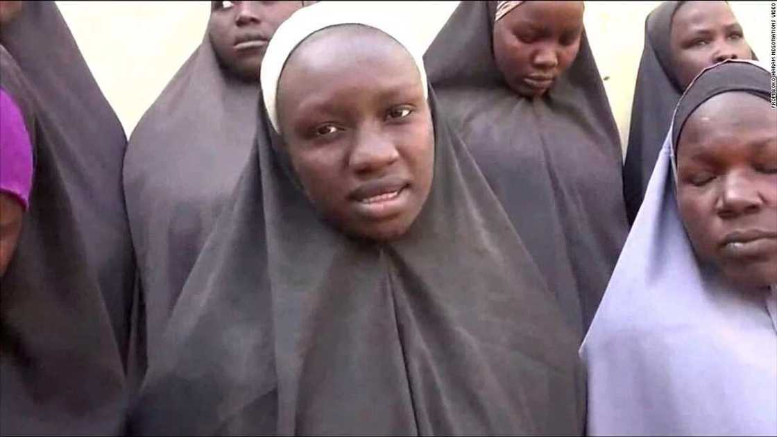 Chibok girls appear in a new video Chibok girls appear in a new video