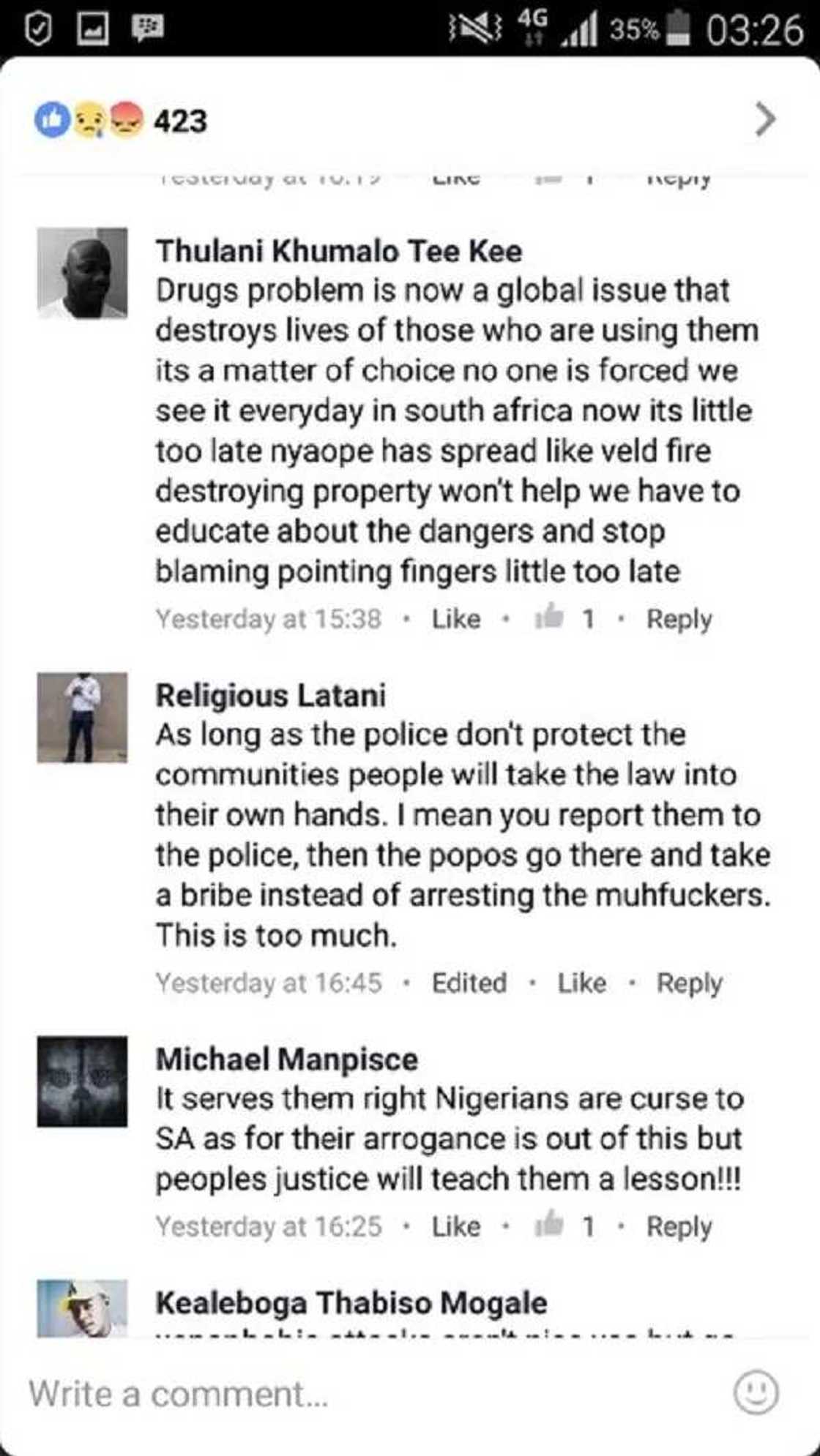 South African ask Nigerians to leave their country South African ask Nigerians to leave their country