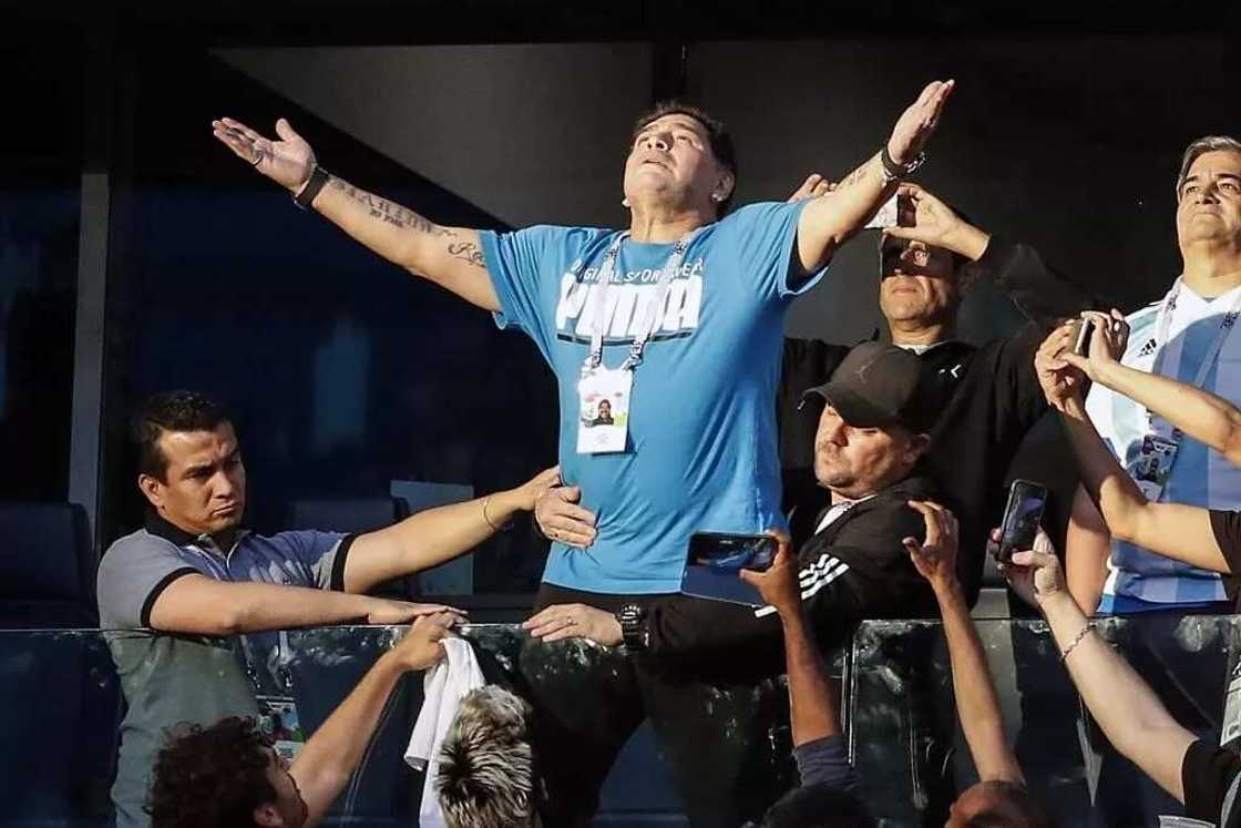 FIFA to examine Diego Maradona's role as paid ambassador following reactions during Nigeria, Argentina match FIFA to examine Diego Maradona's role as paid ambassador following reactions during Nigeria, Argentina match