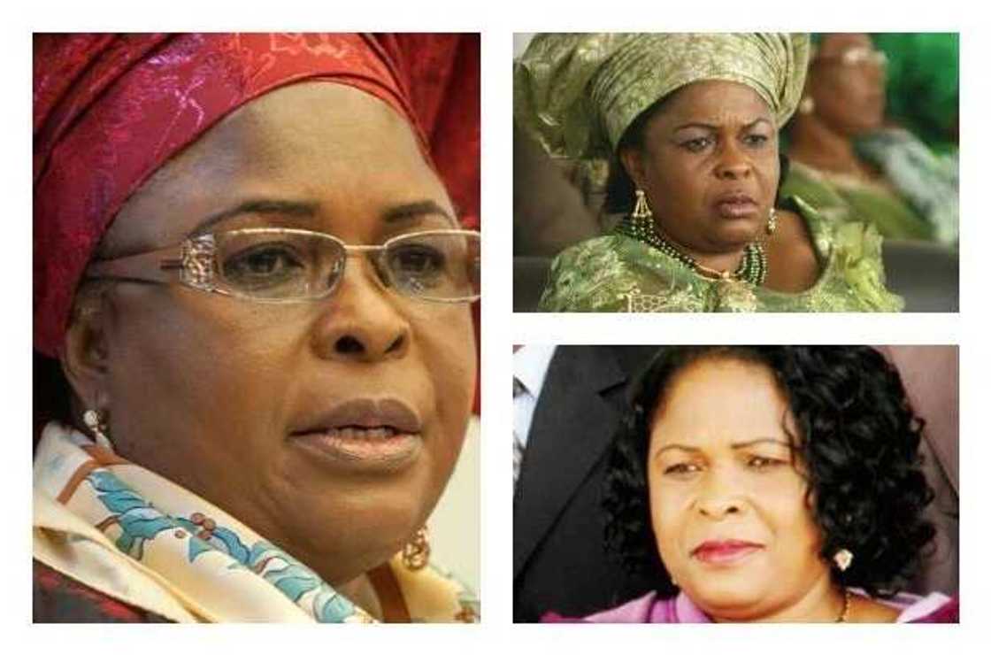 Patience Jonathan says police searched her family house but found nothing incriminating Patience Jonathan says police searched her family house but found nothing incriminating