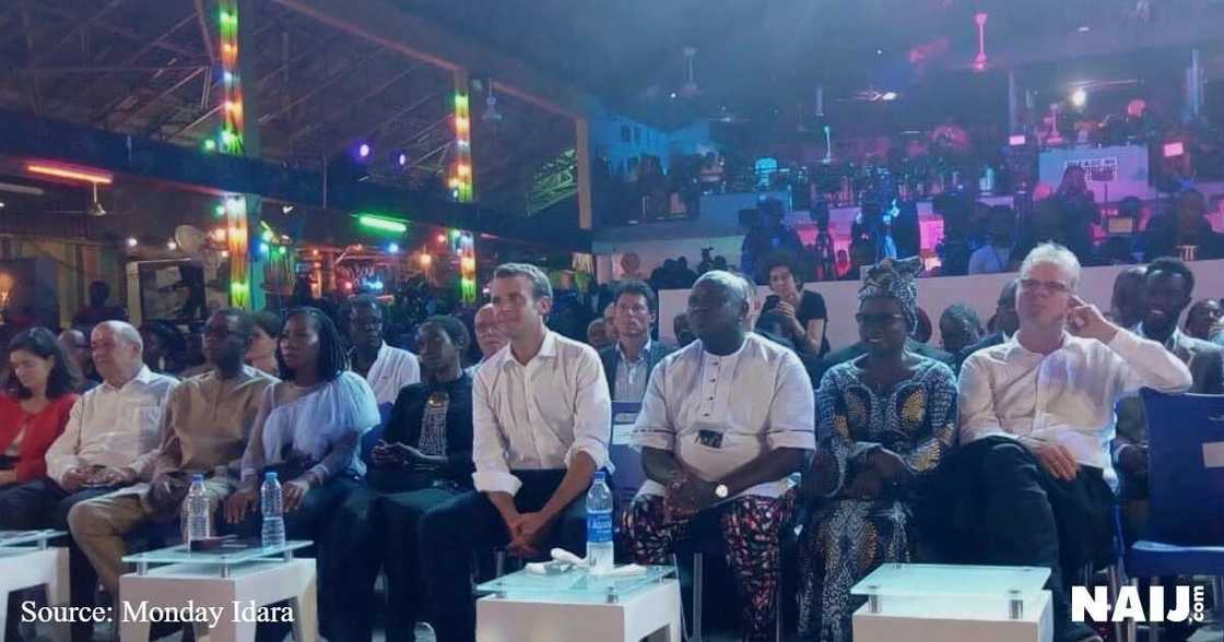 French President Emmanuel Macron visits Lagos state, tours Afrika Shrine (photos)