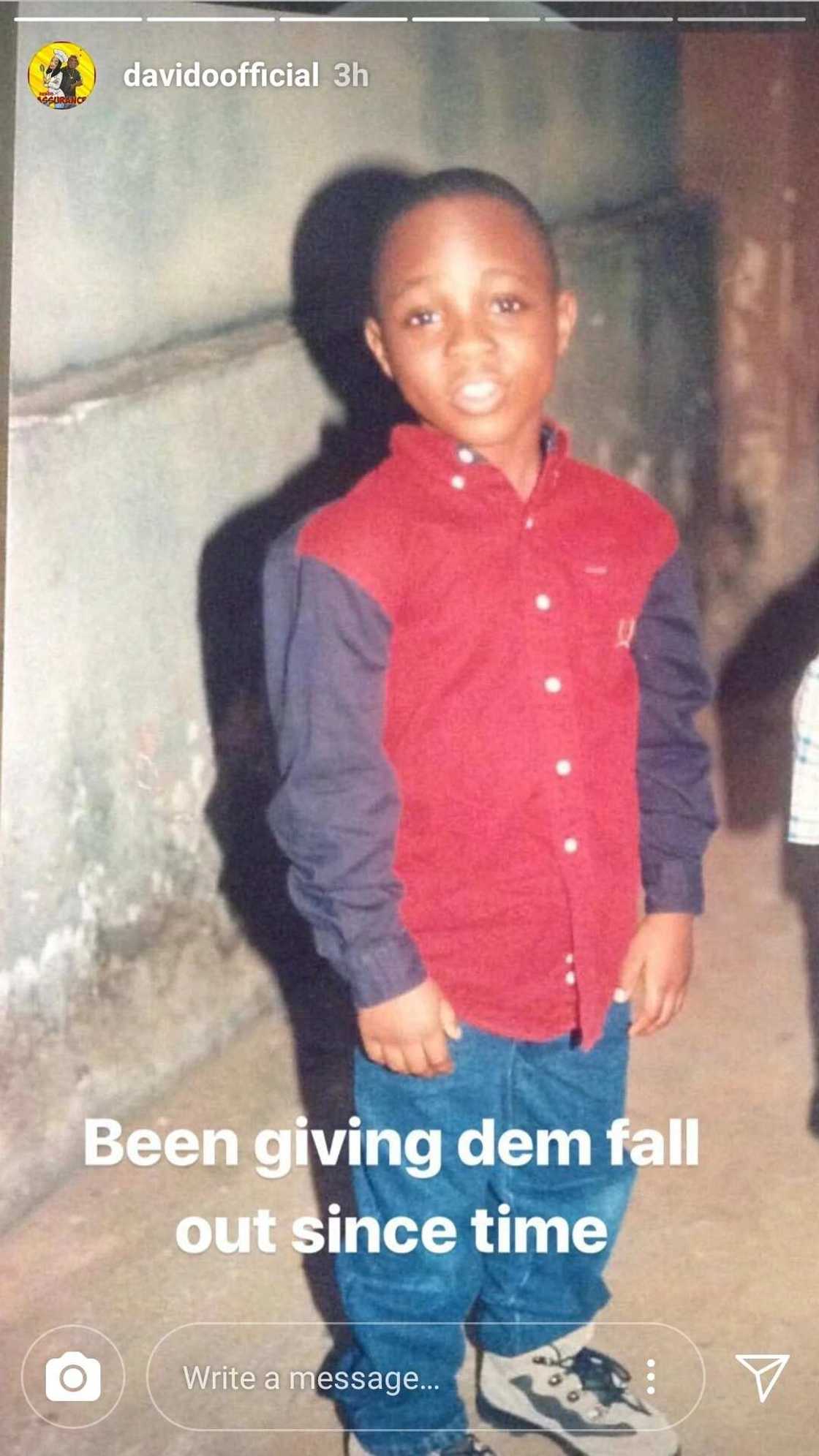 Check out these cute throwback photos of Banky W and Davido Check out these cute throwback photos of Banky W and Davido