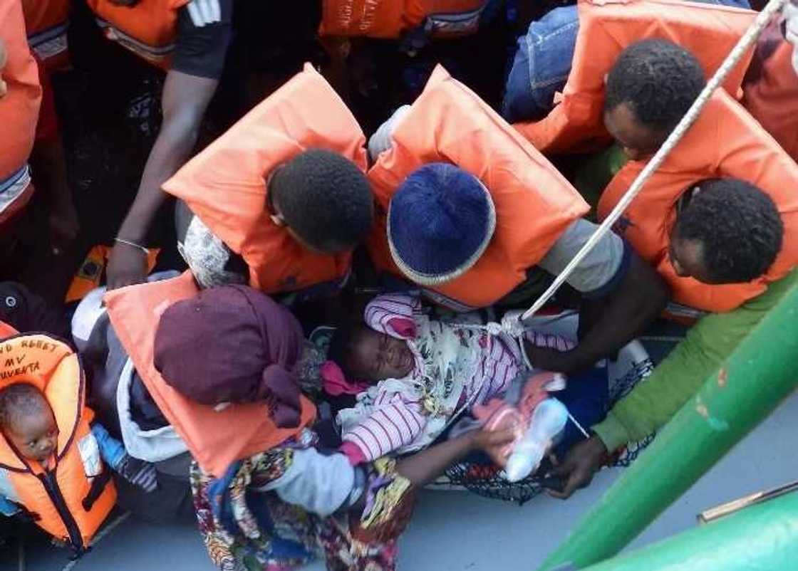 Awww! This cute baby was born on a refugee rescue boat (photos) Awww! This cute baby was born on a refugee rescue boat (photos)