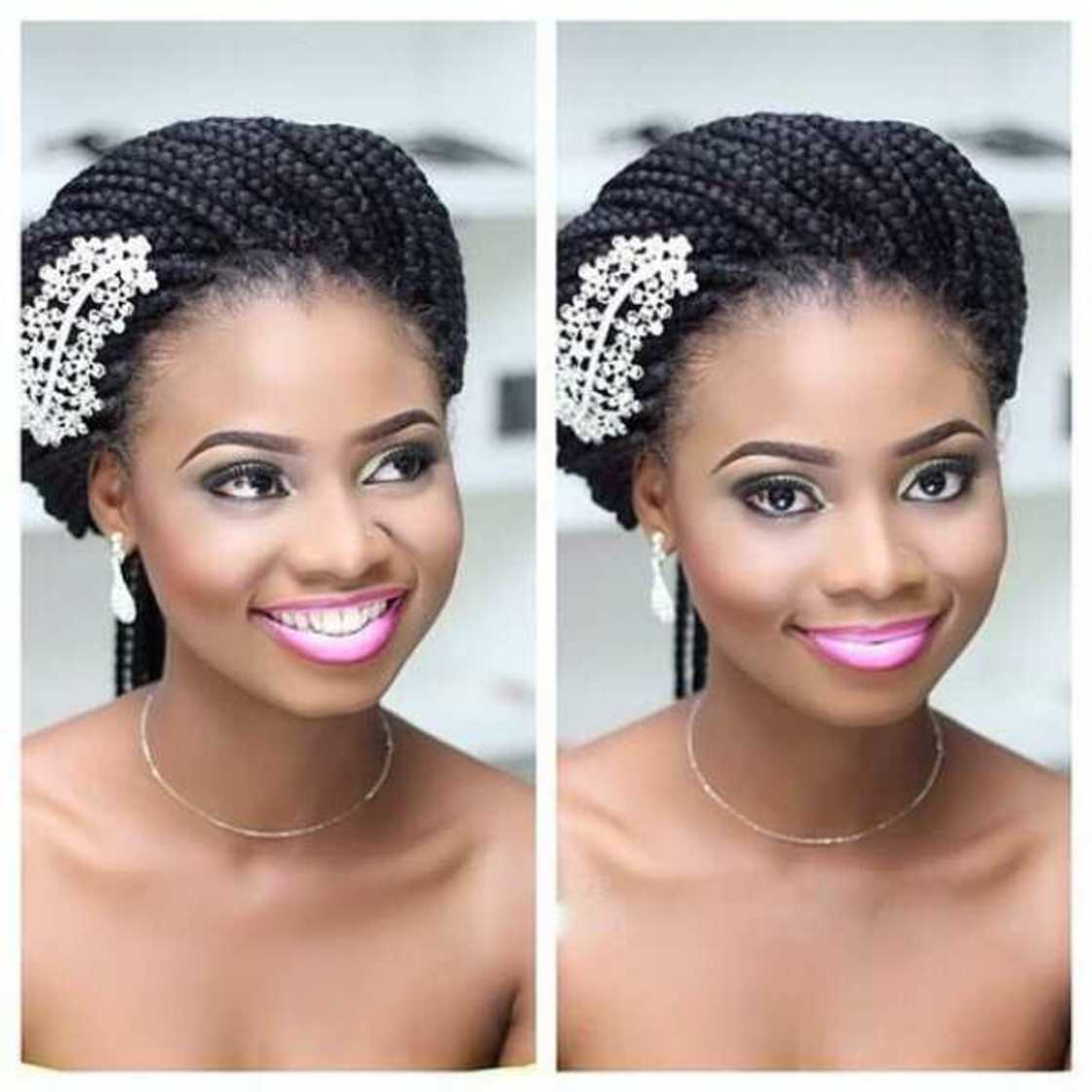 The diadem of braids The diadem of braids