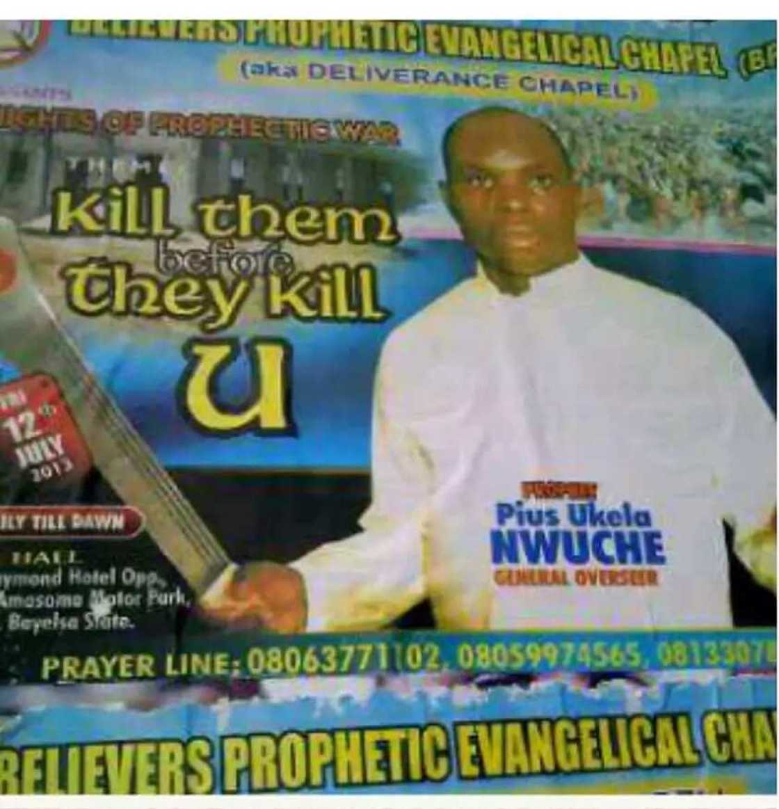 Hilarious names of churches you will find in Nigeria (photos)