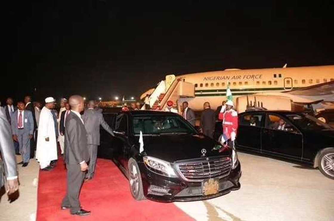 Check Out Buhari’s Presidential Jet Check Out Buhari’s Presidential Jet