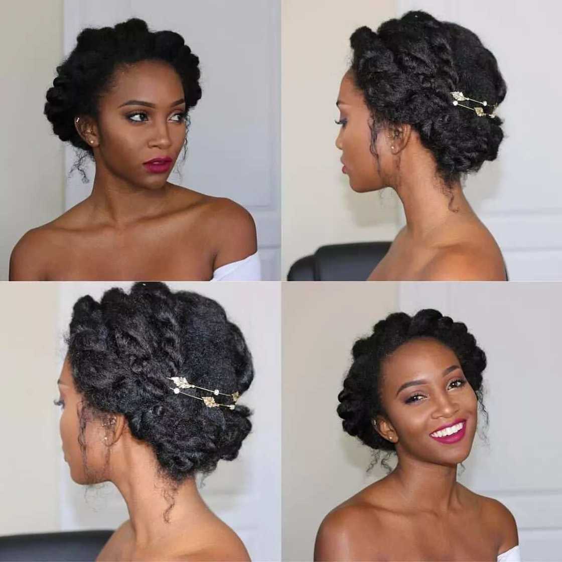 Latest Nigerian wedding hairstyles