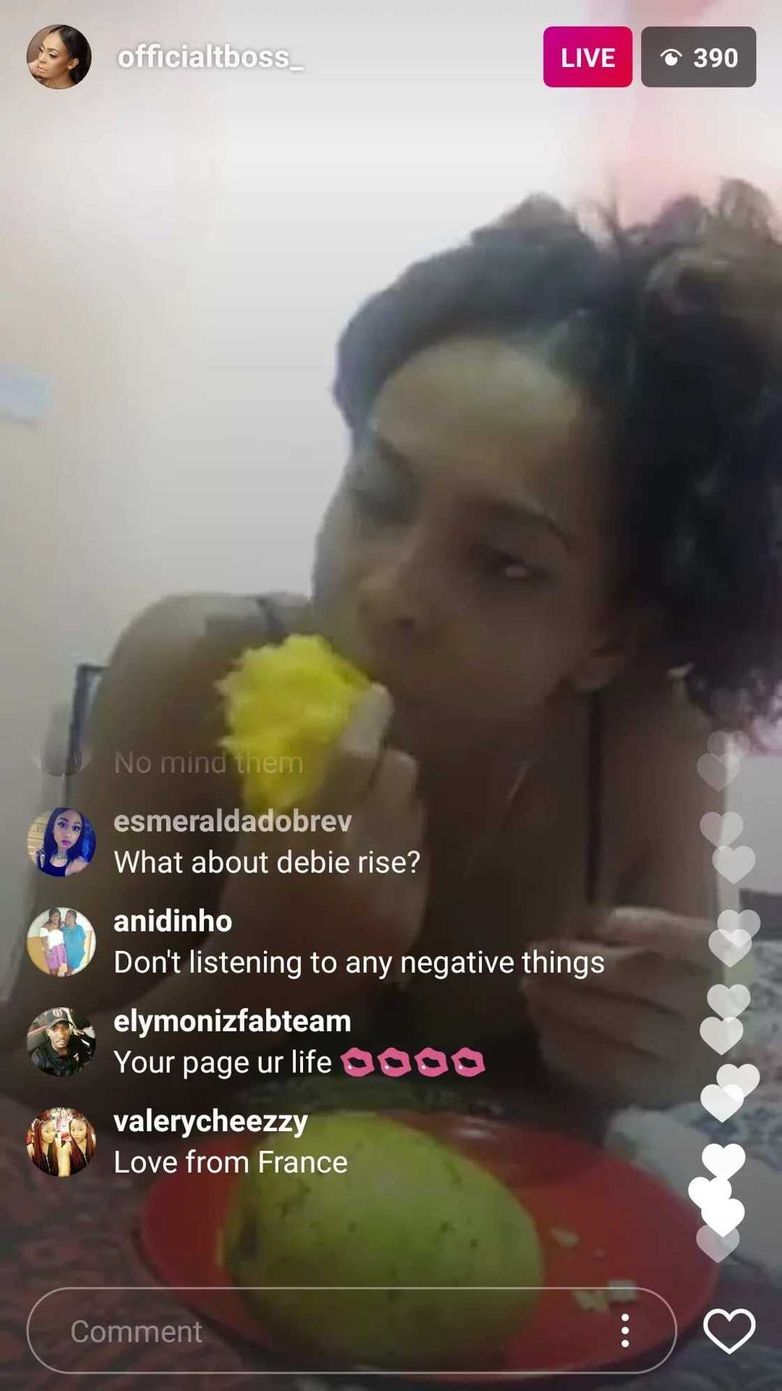 TBoss recently had a sweet experience with mangoes TBoss recently had a sweet experience with mangoes