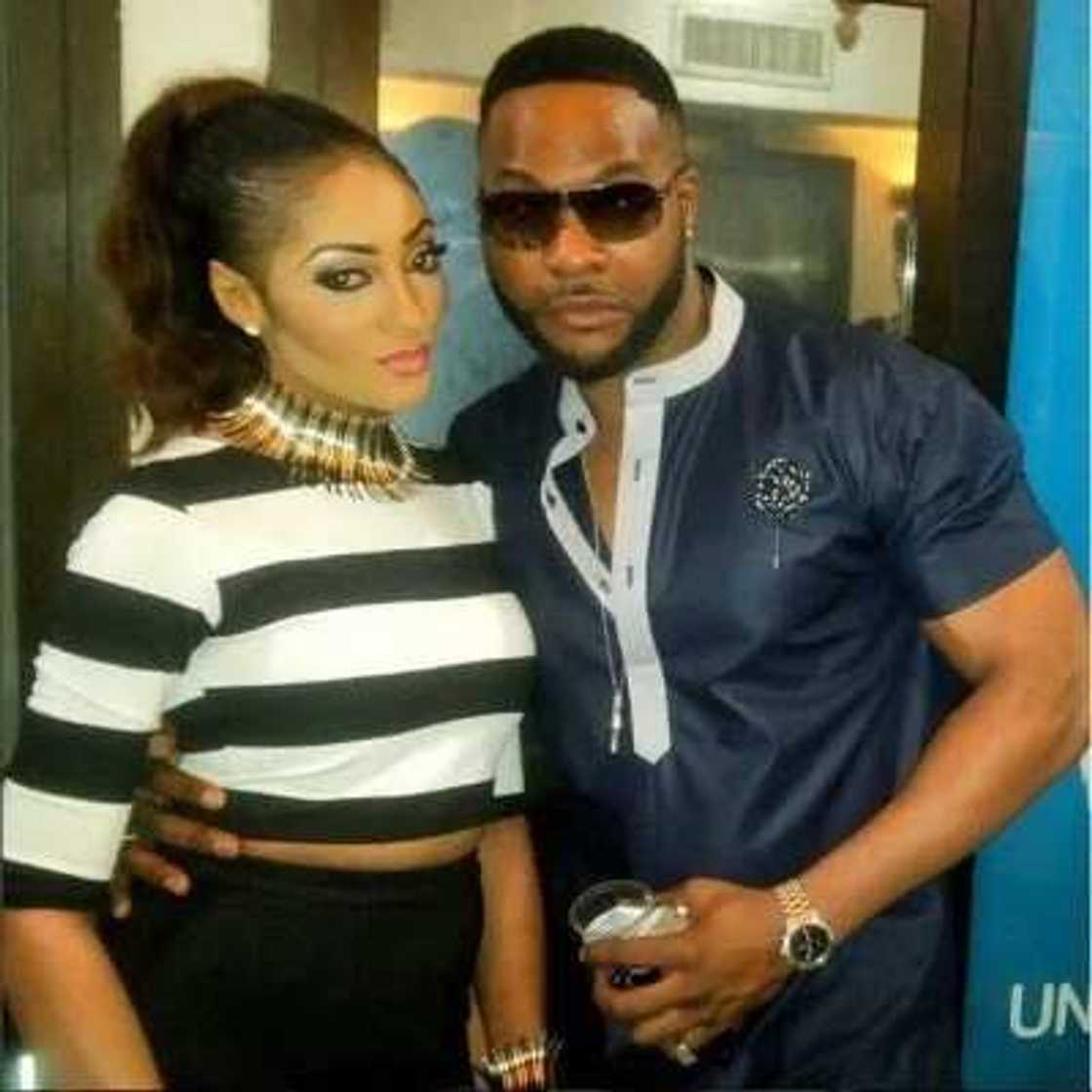 Rukky Sanda Exposes Bosom As She Premiere's Movie "Dark" Rukky Sanda Exposes Bosom As She Premiere's Movie "Dark"