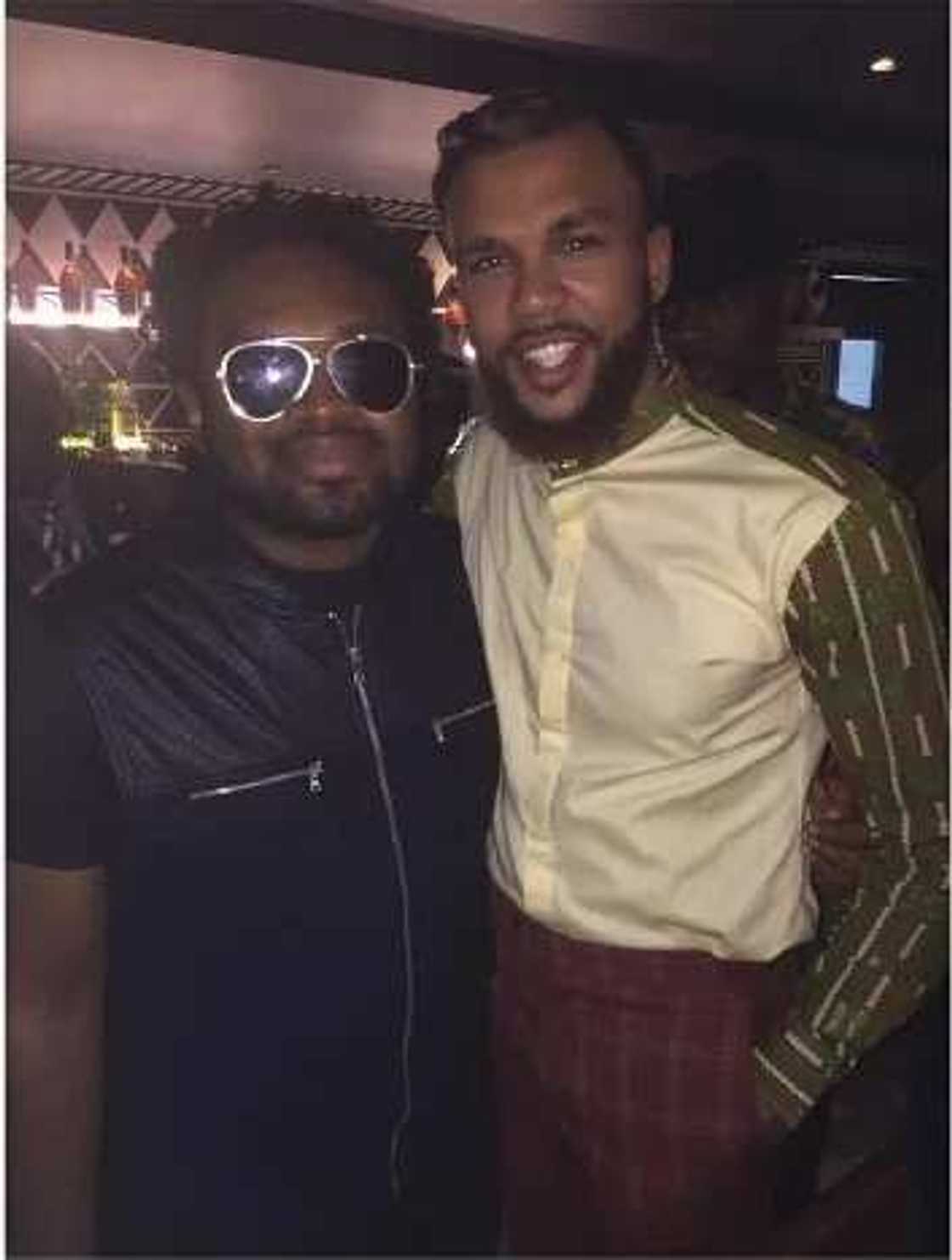 Top celebrities hangout with Jidenna Top celebrities hangout with Jidenna
