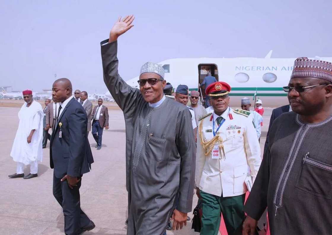 Breaking: President Buhari return to Nigeria Breaking: President Buhari return to Nigeria