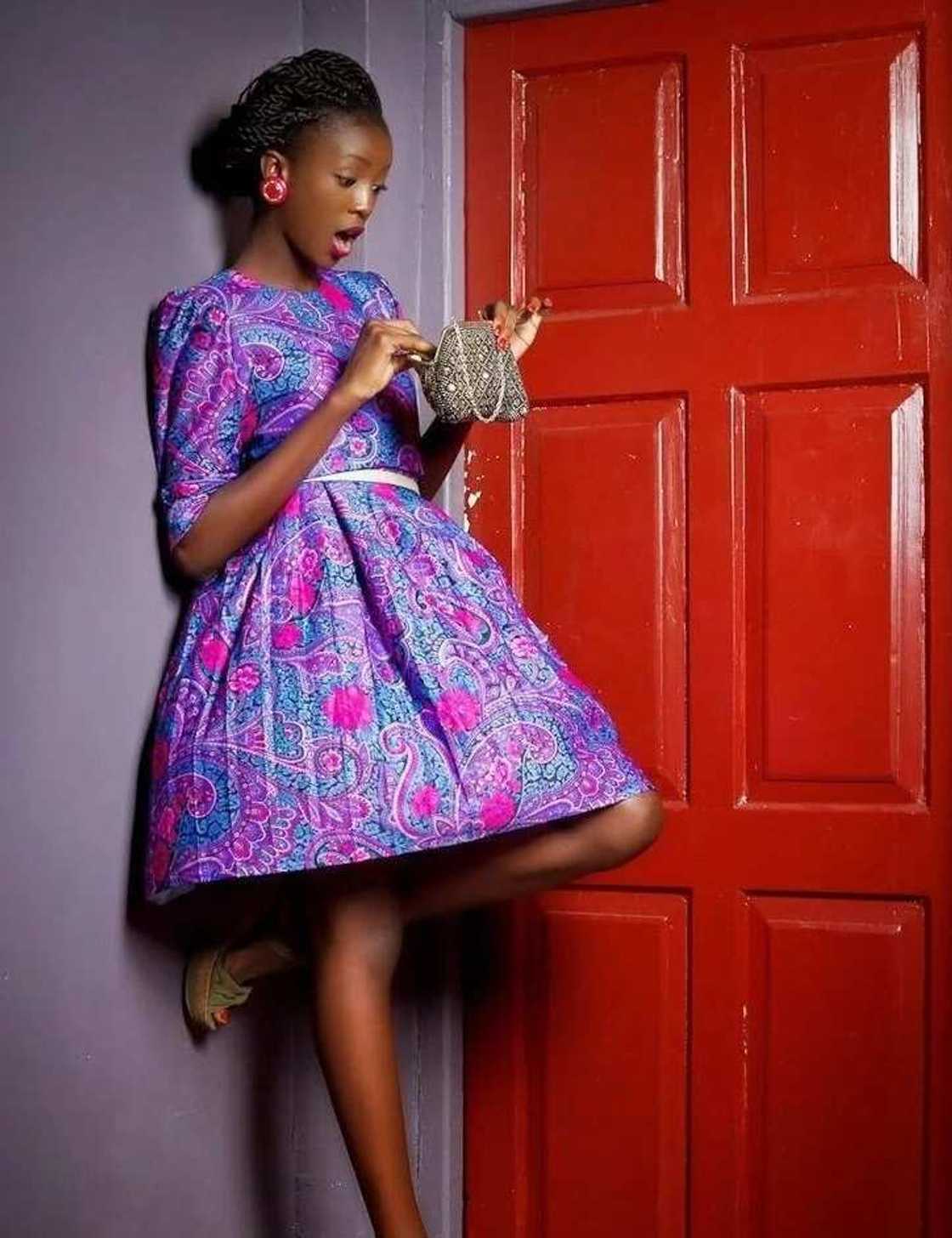 Ankara style dress for teenagers