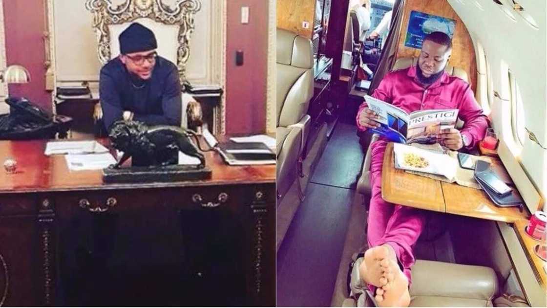 Style battle: E-Money vs Hushpuppi Style battle: E-Money vs Hushpuppi