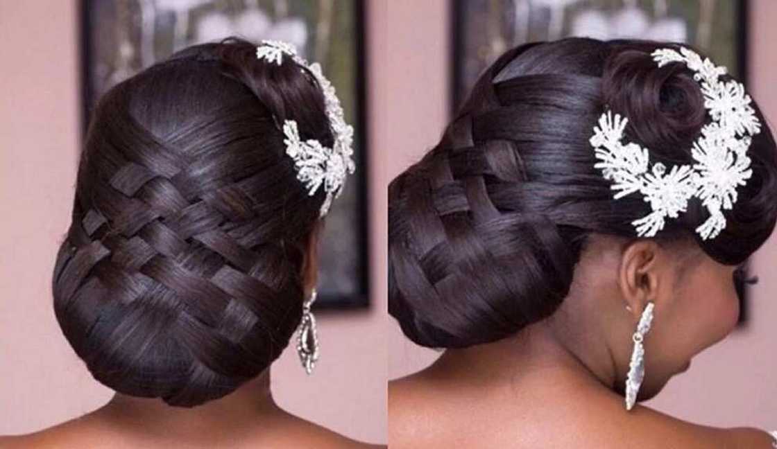 Latest Nigerian wedding hairstyles