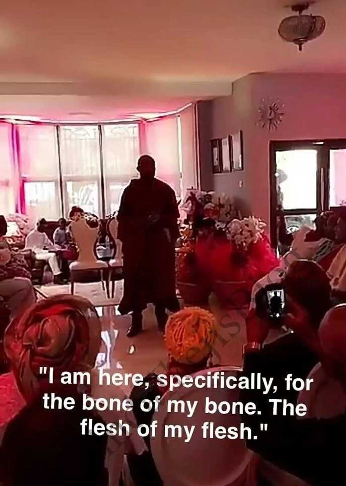 Here are the official photos from Adesua and Banky W’s introduction Here are the official photos from Adesua and Banky W’s introduction