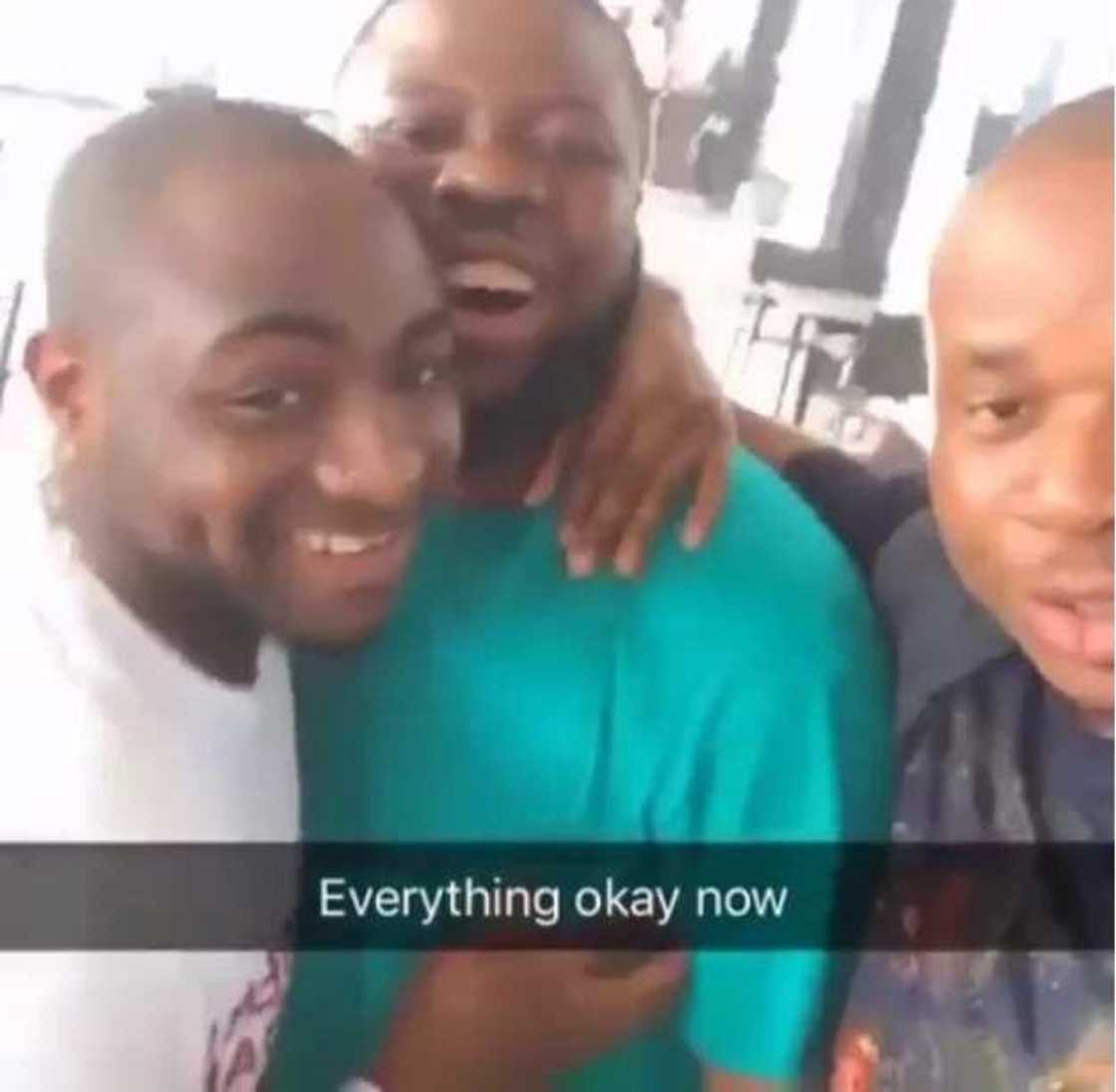 Davido reconciles with HushPuppi Davido reconciles with HushPuppi