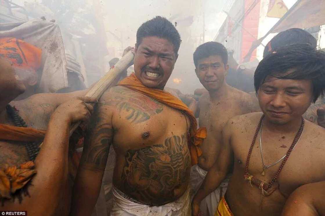 Extreme Vegetarian Festival Is Celebrated Across Thailand