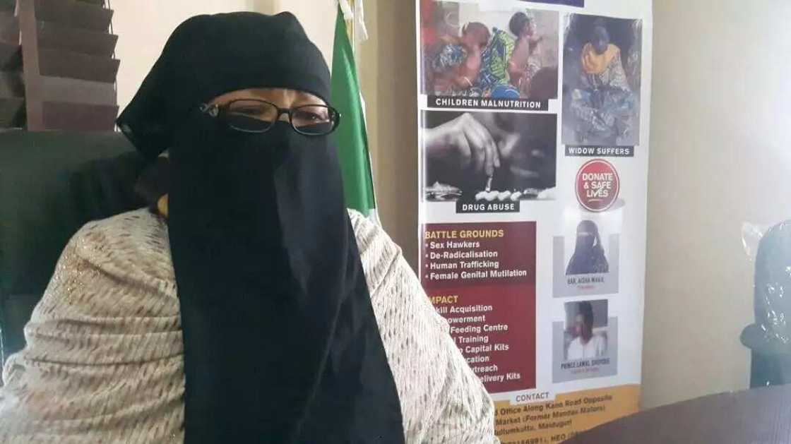 Aisha Wakil da aka fi sani da 'Mama Boko Haram' Aisha Wakil da aka fi sani da 'Mama Boko Haram'