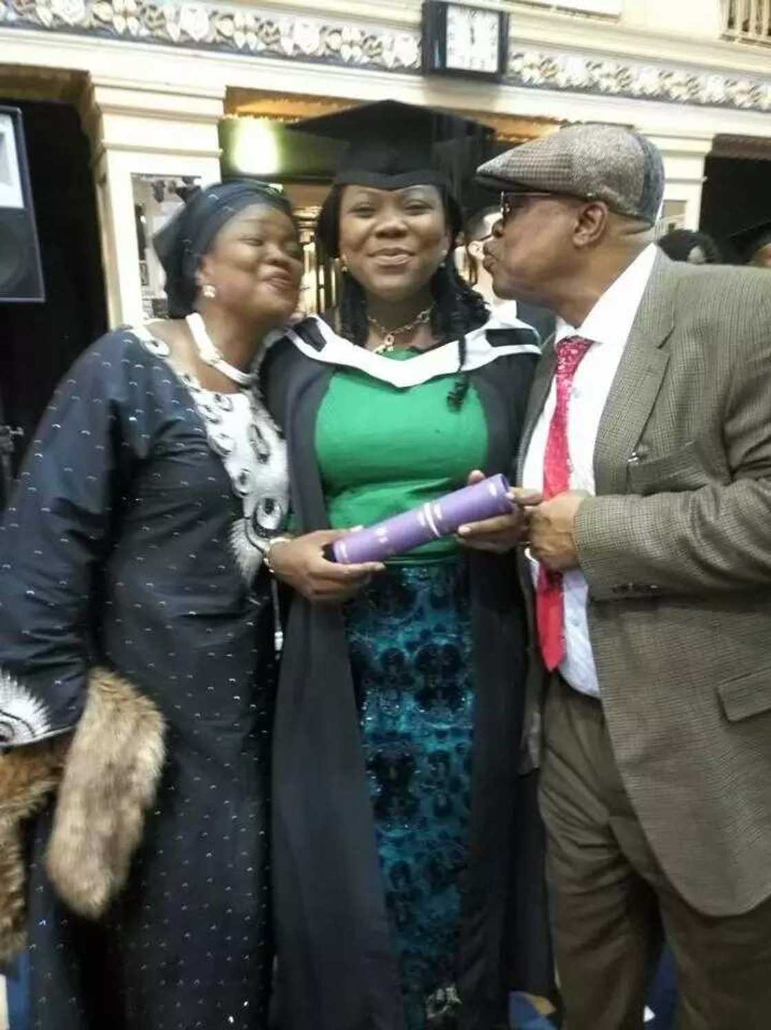 Alao Akala's daughter bags masters degree in oil and gas management in UK Alao Akala's daughter bags masters degree in oil and gas management in UK