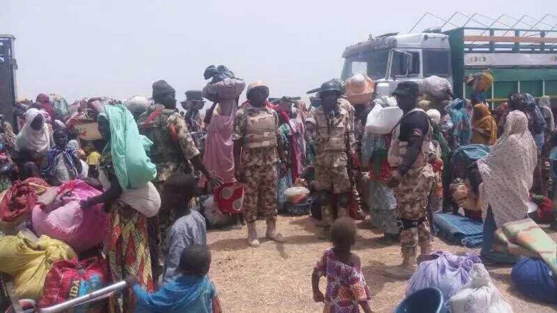 BREAKING: 1,623 persons held captives by Boko Haram released by troops