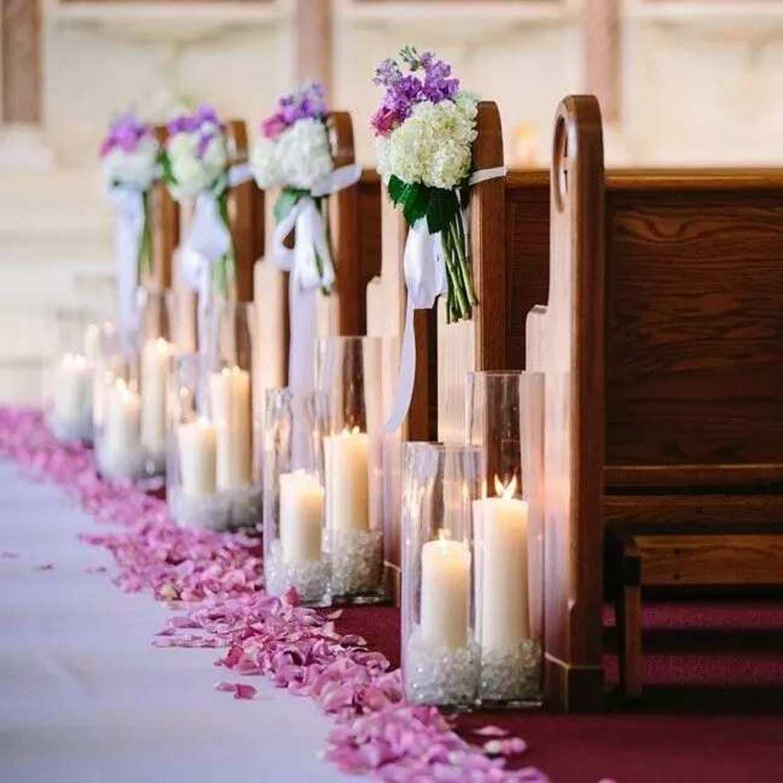 Candles in church Candles in church