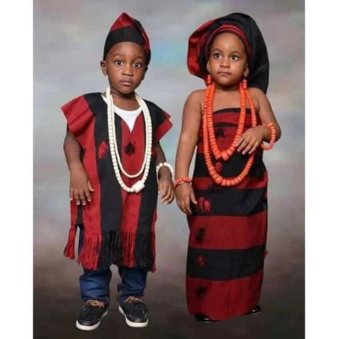 Idoma traditional kids attire Idoma traditional kids attire