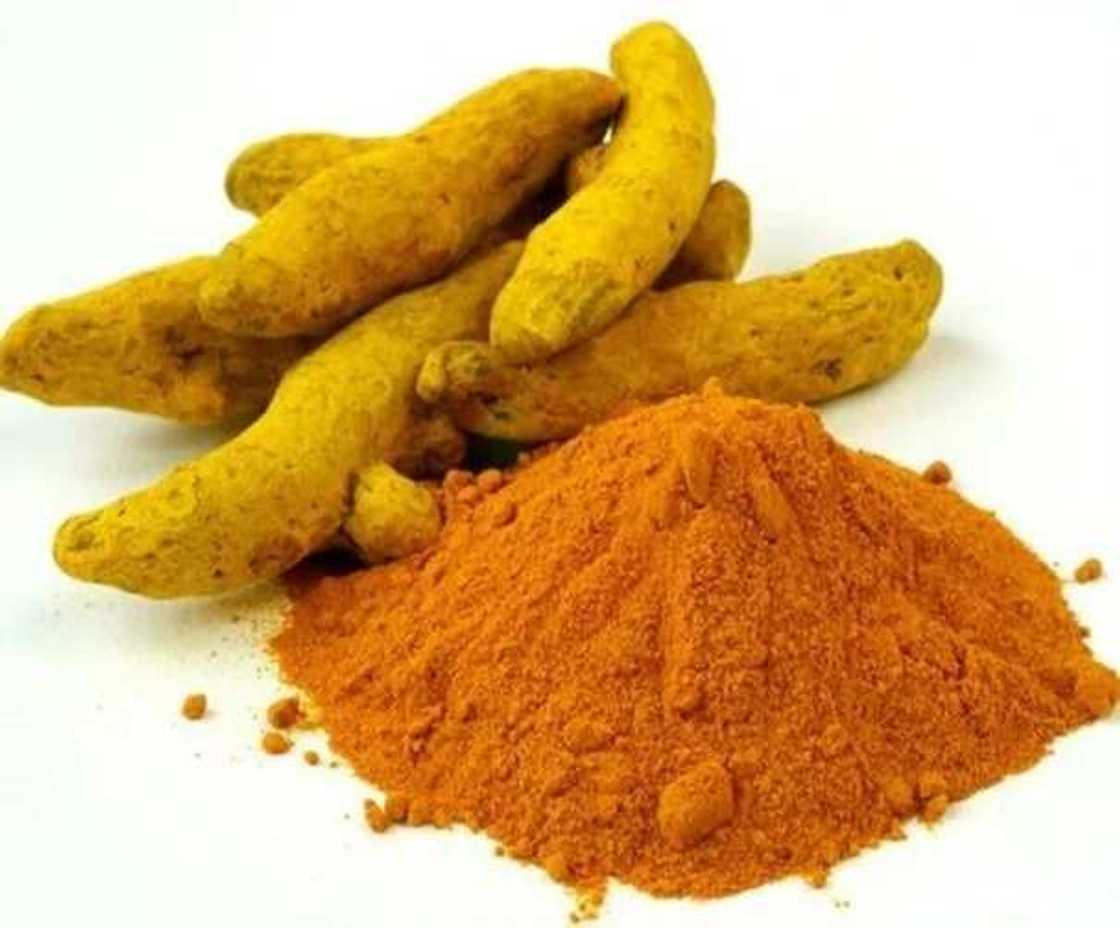 Turmeric powder in Yoruba