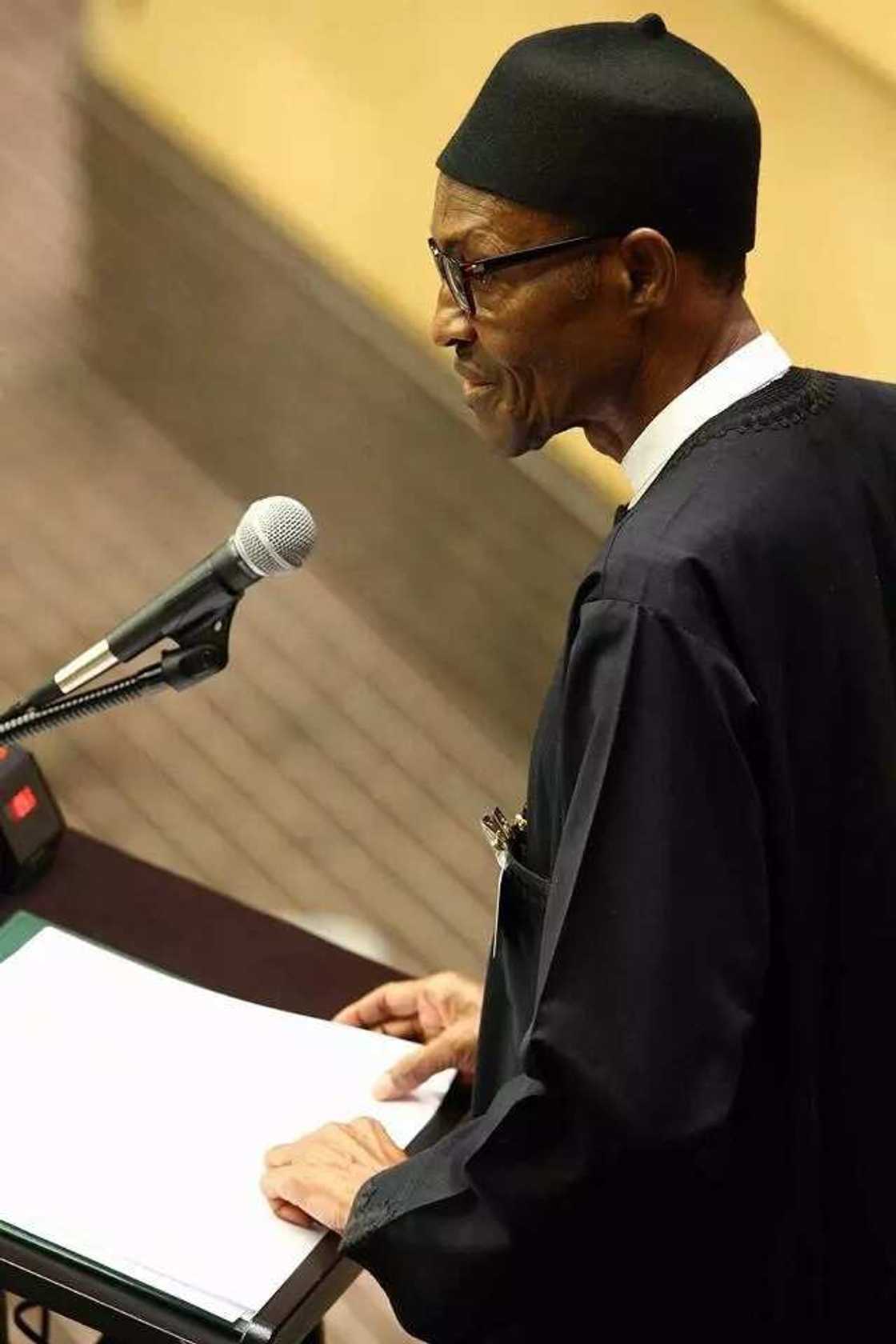 Buhari challenges world leaders at first UN meeting (Photos) Buhari challenges world leaders at first UN meeting (Photos)