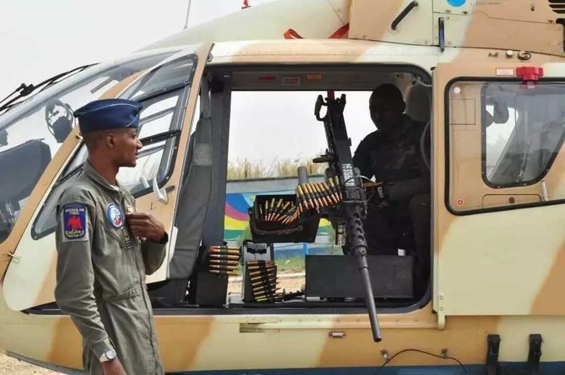 NAF deploys fighter helicopter to Plateau (photos)