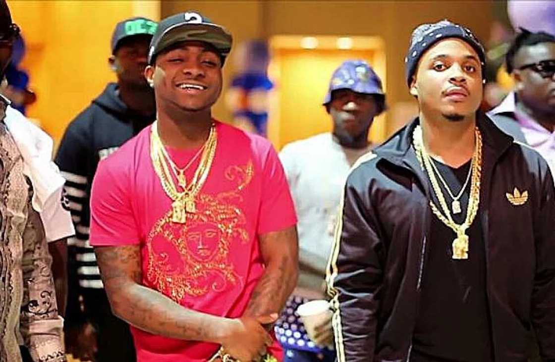Sina Rambo and Davido Sina Rambo and Davido