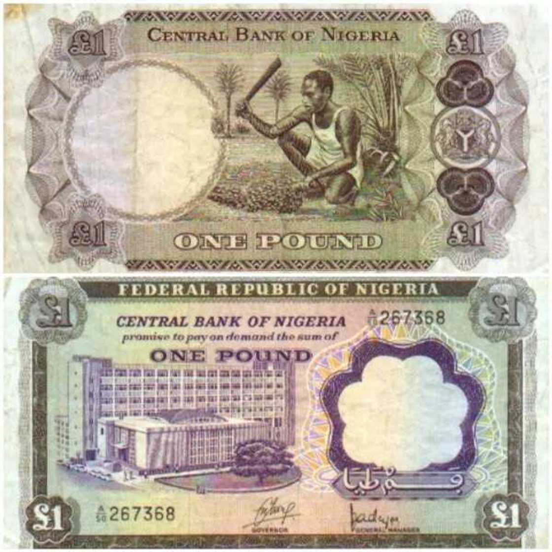 Checkout Nigerian currency from past to present