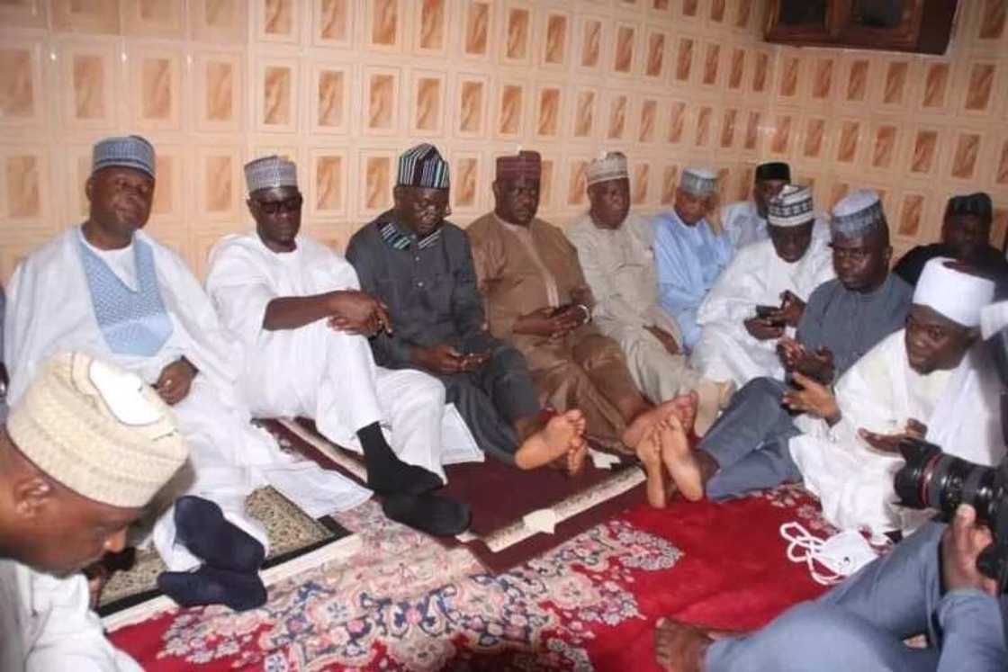 Breaking: Wike, Saraki, Ortom meet in Ilorin (photos) Breaking: Wike, Saraki, Ortom meet in Ilorin (photos)