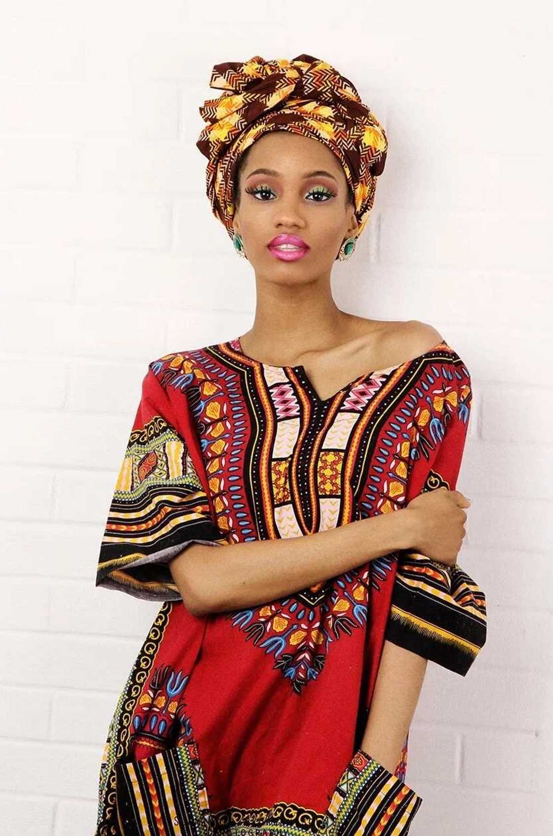 Stunning in traditional attire Stunning in traditional attire
