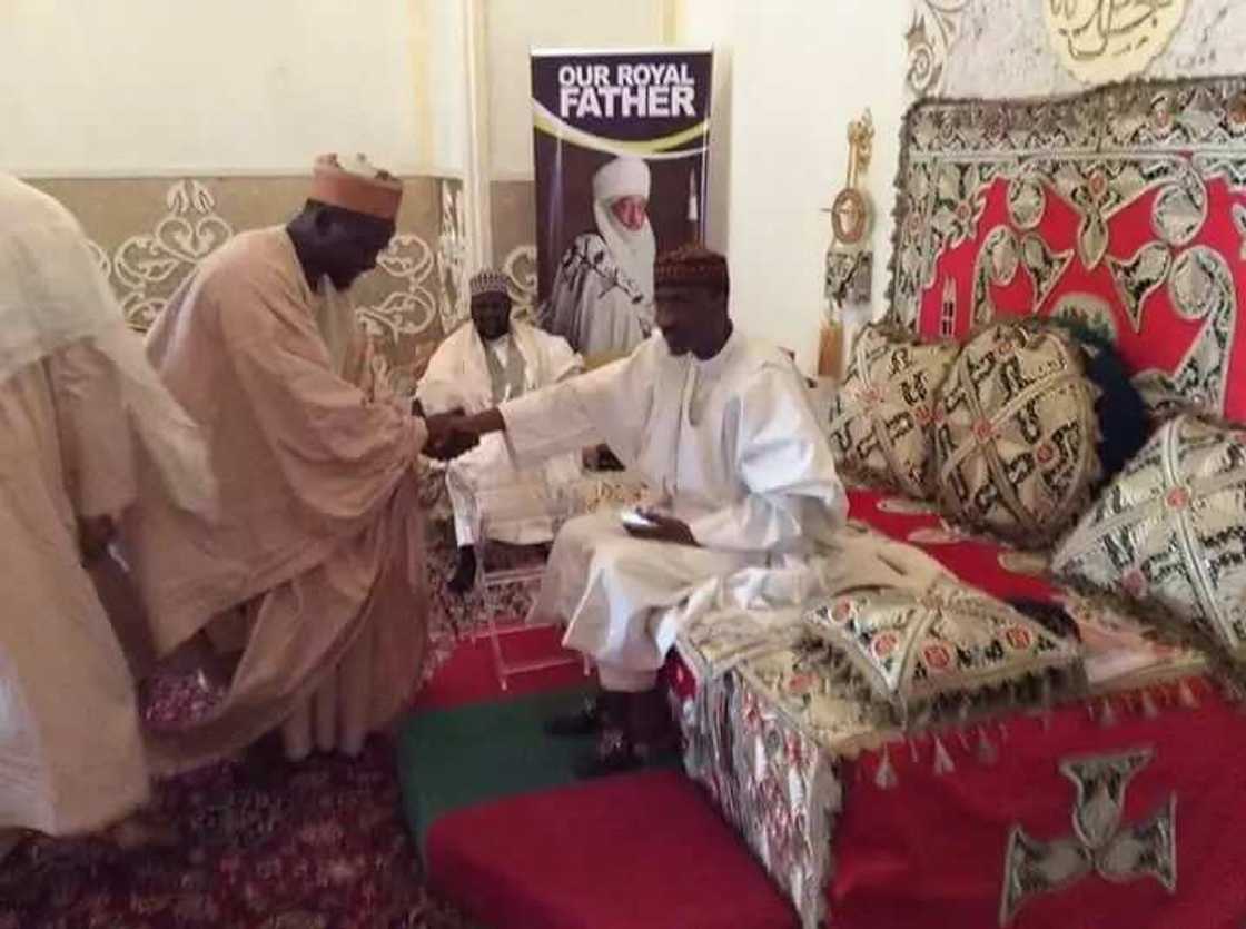 Sarkin Kano ya karɓi bakoncin kungiyar JIBWIS ta ƙasa a fadarsa