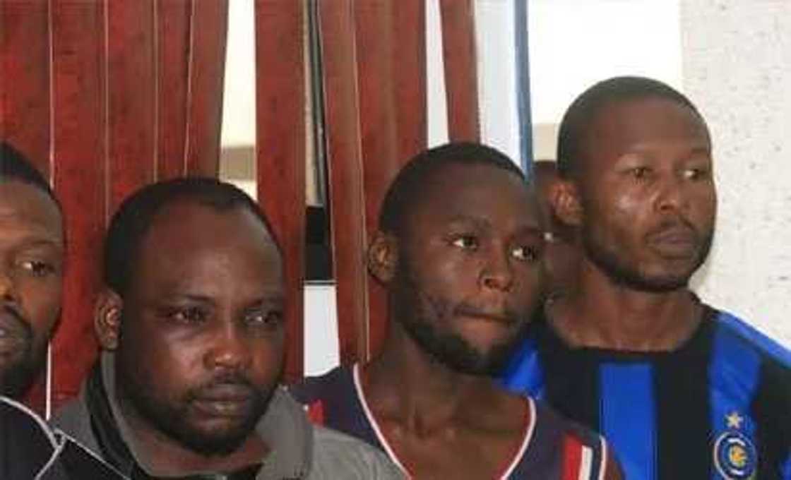 Lagos state police arrest 19 pipeline vandals Lagos state police arrest 19 pipeline vandals