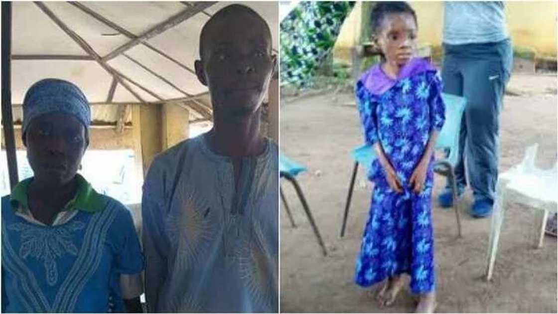 Rashin Imani: Wani Uba da matarsa sun ɗaure yarinya a cikin buhu don yin tsafin kuɗi da ita Rashin Imani: Wani Uba da matarsa sun ɗaure yarinya a cikin buhu don yin tsafin kuɗi da ita