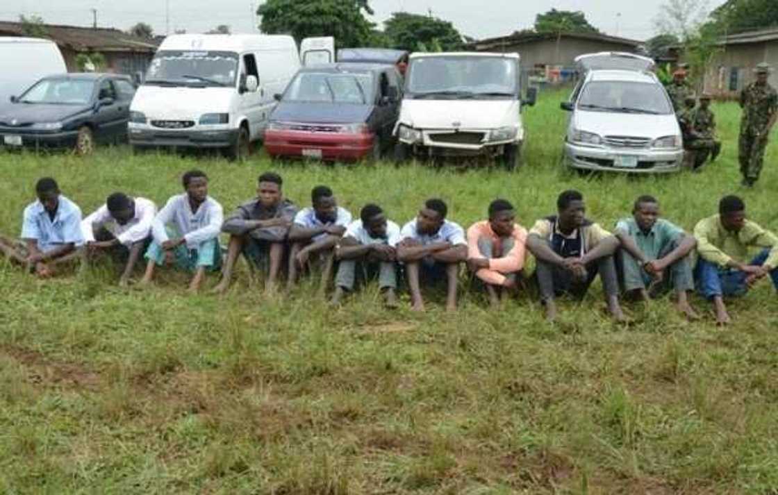 Nigerian Army releases identities of suspected pipeline vandals arrested in Ogun Nigerian Army releases identities of suspected pipeline vandals arrested in Ogun