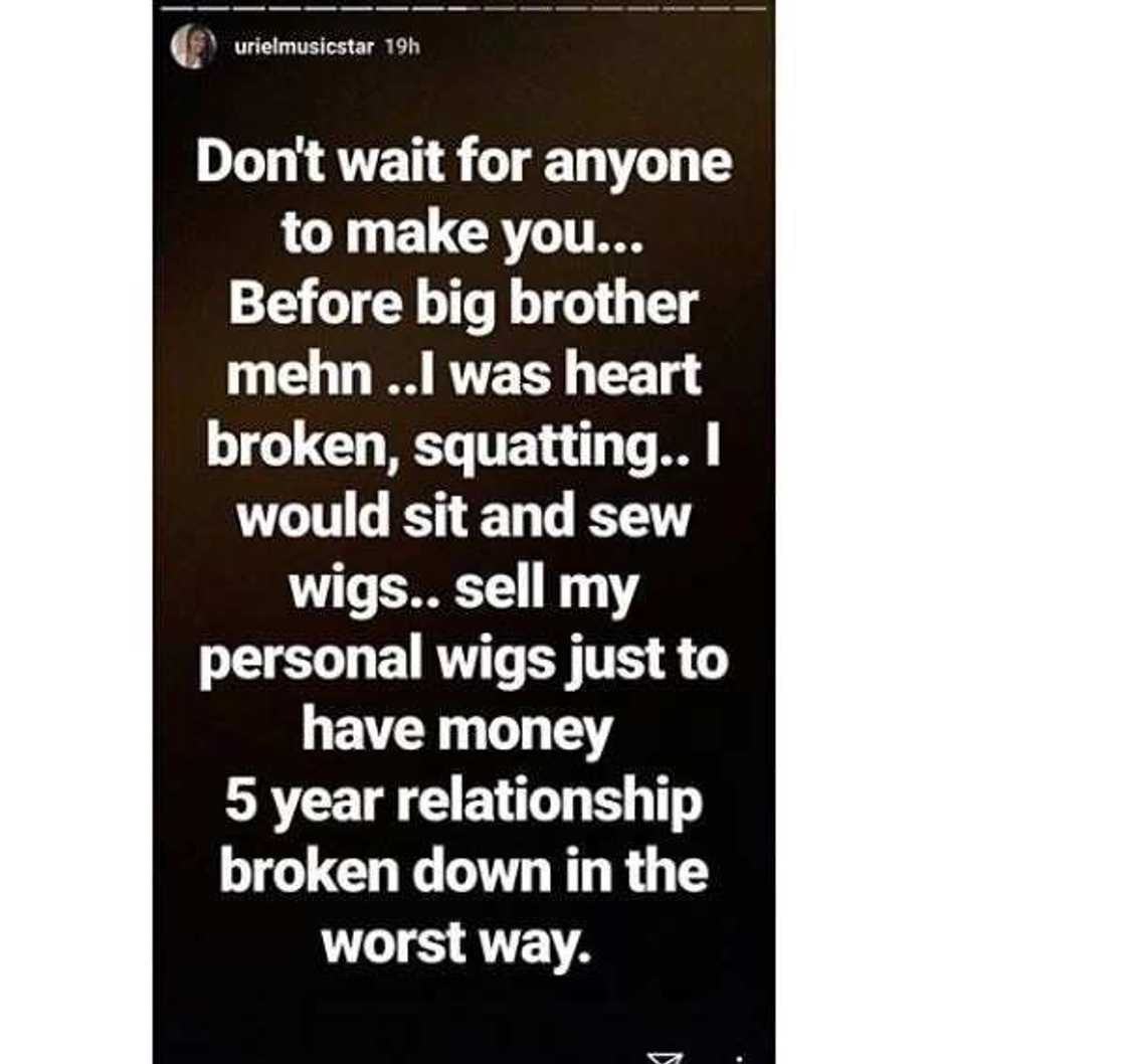 BBNaija’s Uriel shares how God used Mavin singer Dija to lift her up when she was down BBNaija’s Uriel shares how God used Mavin singer Dija to lift her up when she was down