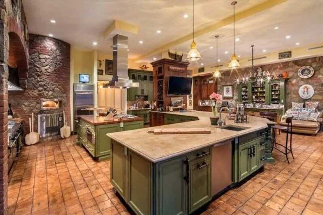 Kitchen in Aliko Dangote's best house in Nigeria