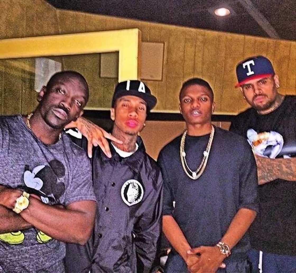 Tyga, Wizkid and Chris Brown Tyga, Wizkid and Chris Brown