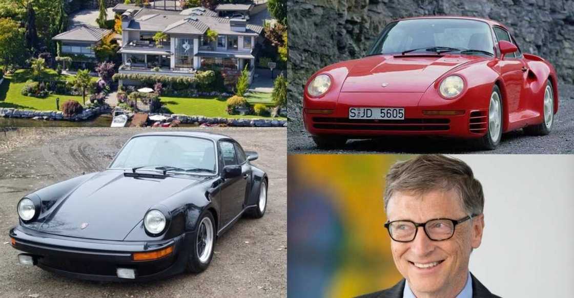 Bill Gates house and cars