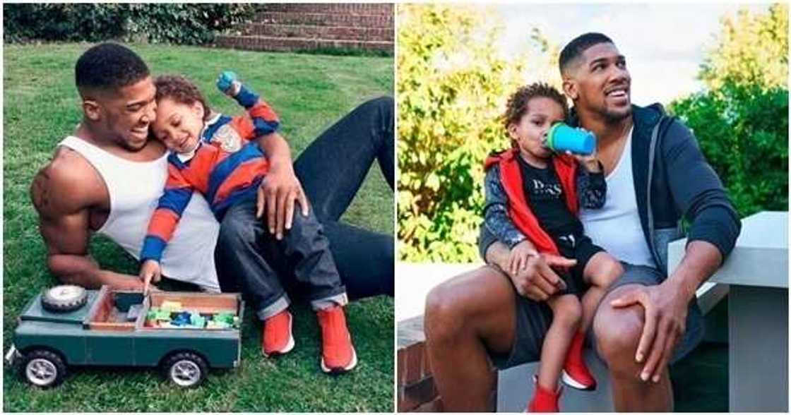 Anthony Joshua planning to have another six children to join five-year-old son JJ Anthony Joshua planning to have another six children to join five-year-old son JJ
