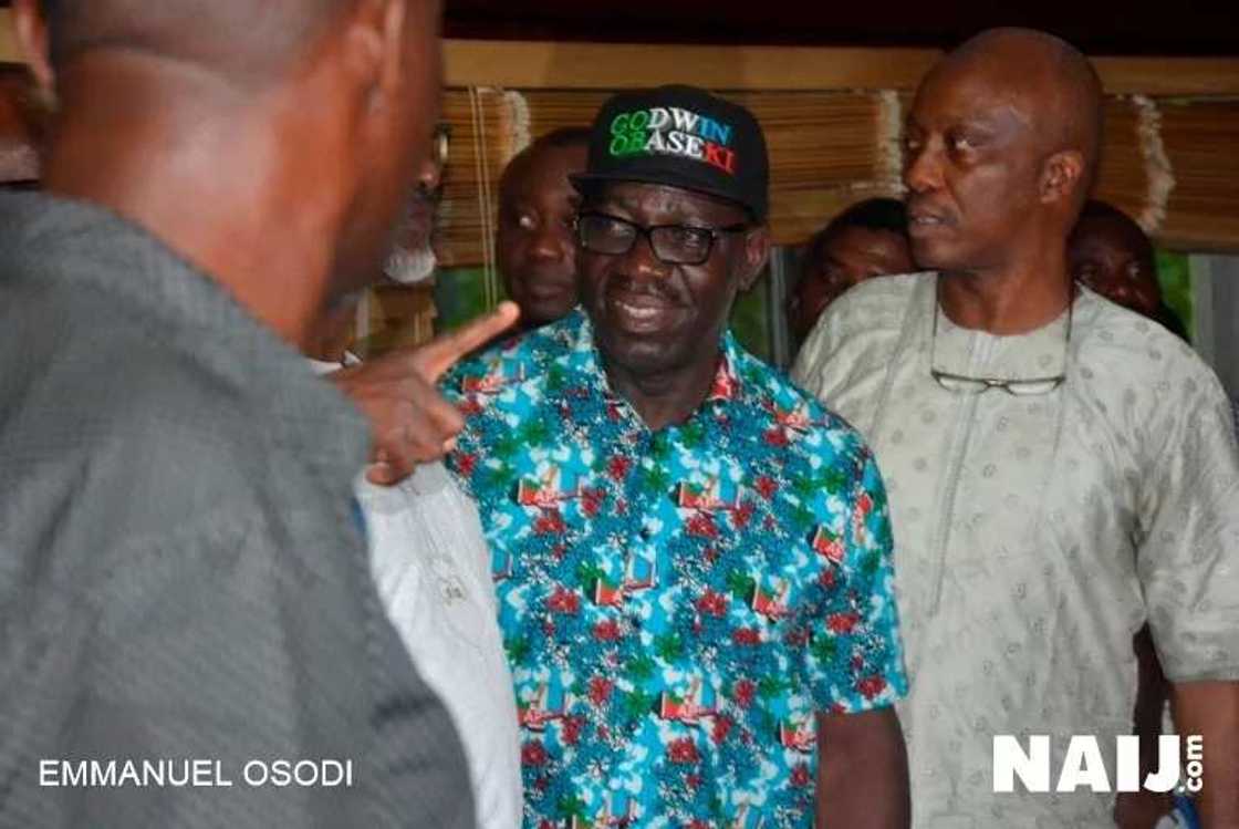 BREAKING: Godwin Obaseki wins Edo election (photos) BREAKING: Godwin Obaseki wins Edo election (photos)