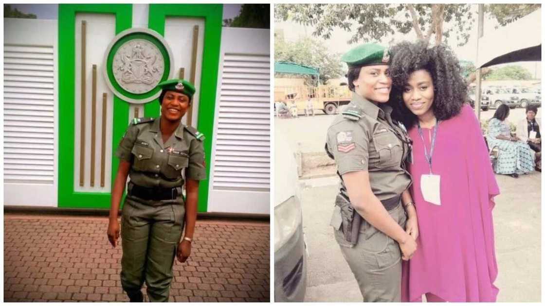 Beautiful officer Beautiful officer