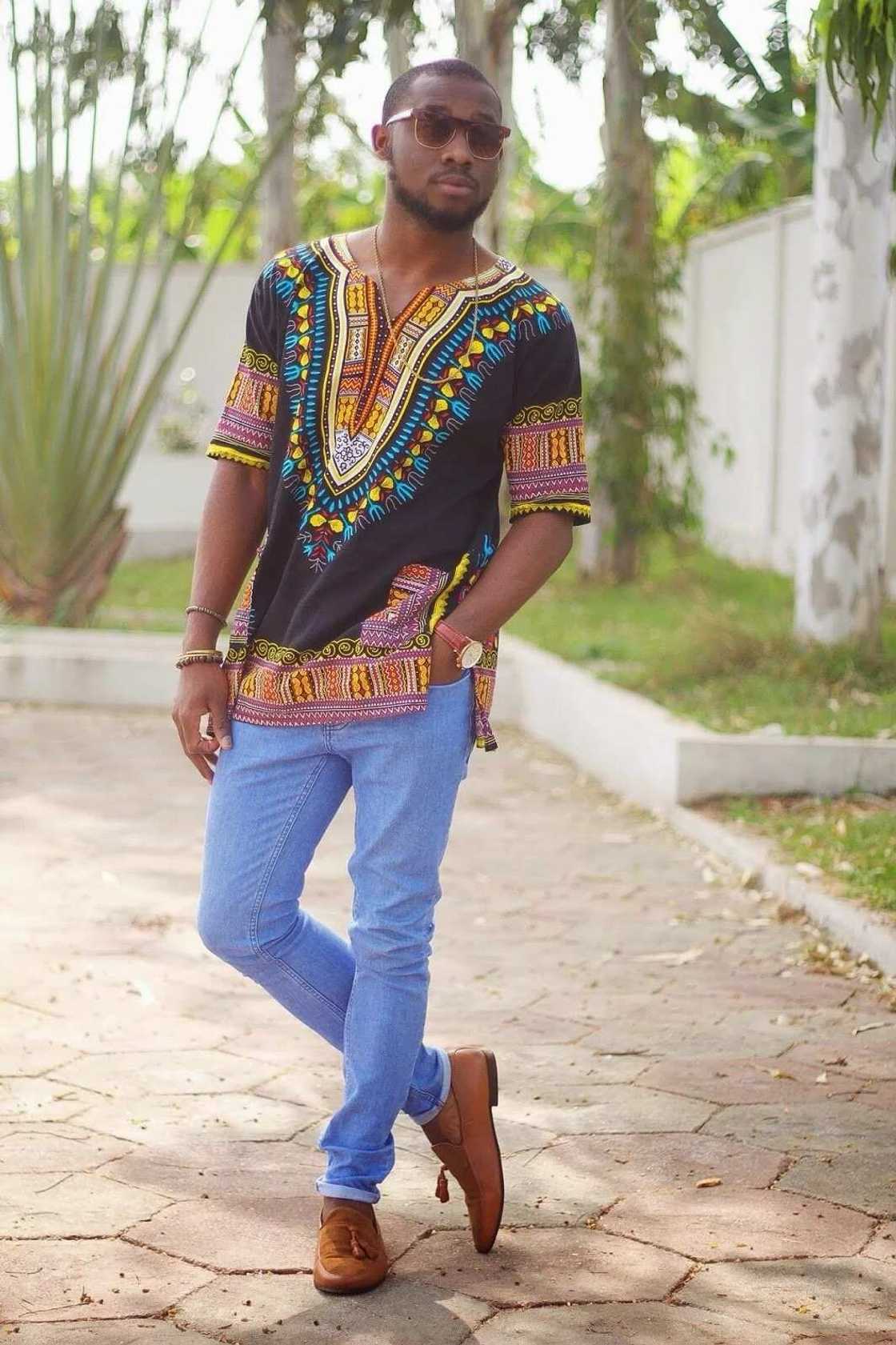 Dashiki tunic