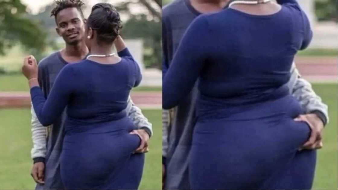 Check out the weird pre-wedding photo Nigerians are talking about (photo) Check out the weird pre-wedding photo Nigerians are talking about (photo)