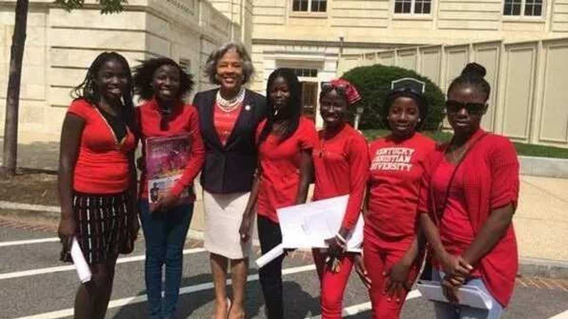 Chibok Girls Visit US Congress (PHOTOS) Chibok Girls Visit US Congress (PHOTOS)