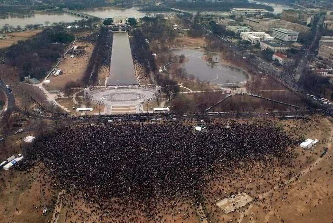 Obama's inaugural concert in 2009 vs Trump's inaugural concert