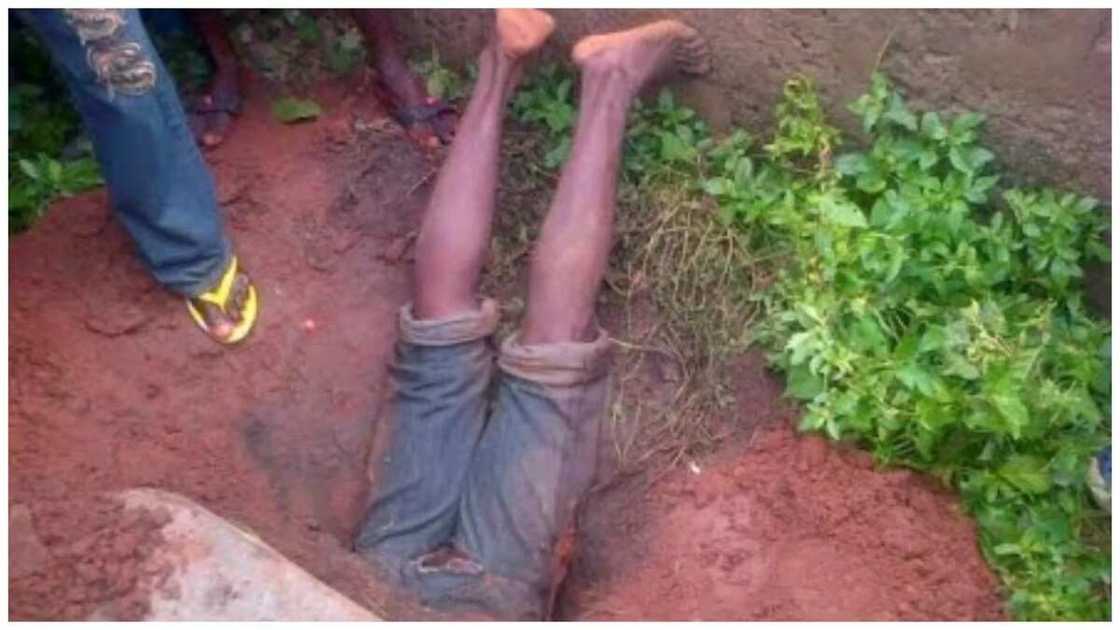 Father, son, die inside well in Wamakko