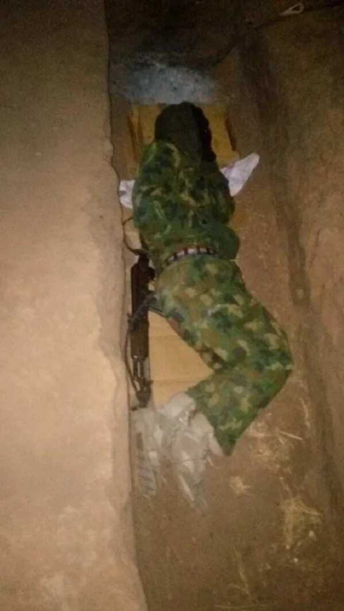 We Sleep on N*ked Floor Beside Our Graves - Nigerian Soldier Laments Hardship on War front